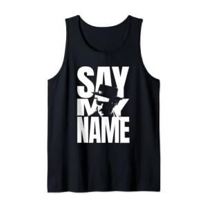 Débardeur Walter White - Breaking Bad - noir homme/femme