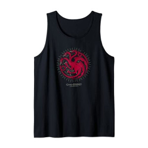Débardeur Targaryen - Game of Thrones - noir homme/femme