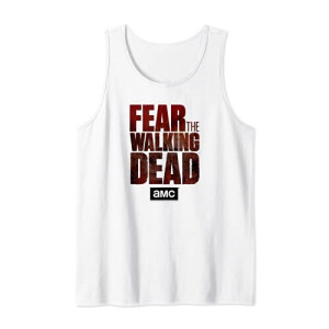 Débardeur The Walking Dead blanc homme/femme