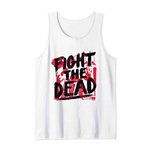 Débardeur The Walking Dead blanc homme/femme