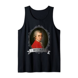 Débardeur Mozart noir homme/femme
