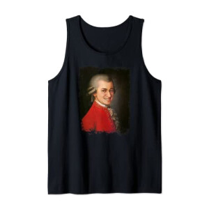 Débardeur Mozart noir homme/femme