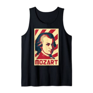 Débardeur Mozart noir homme/femme
