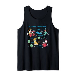 Débardeur Pinocchio noir homme/femme