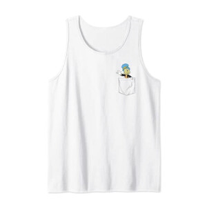 Débardeur Jiminy Cricket - Pinocchio - blanc homme/femme