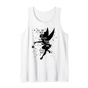 Débardeur La Fée Clochette, La Fée Clochette - Peter Pan - blanc homme/femme