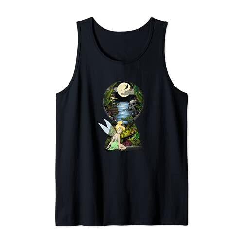 Débardeur Peter Pan noir homme/femme