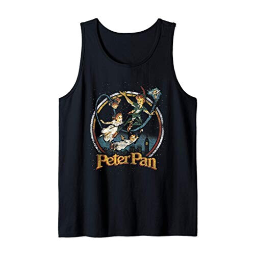 Débardeur Peter Pan noir homme/femme