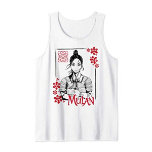 Débardeur Mulan blanc homme/femme