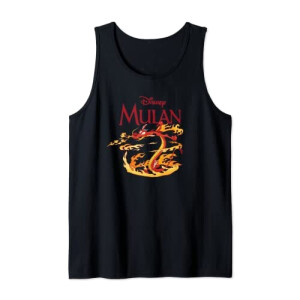 Débardeur Mushu - Mulan - noir homme/femme