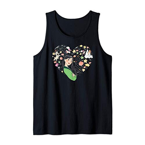 Débardeur Mulan noir homme/femme