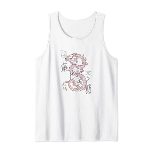 Débardeur Mushu - Mulan - blanc homme/femme