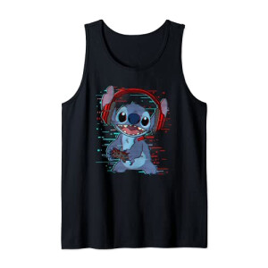Débardeur Lilo - Stitch - noir homme/femme