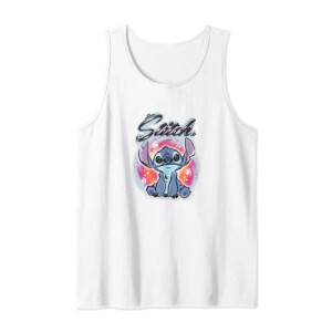 Débardeur Lilo - Stitch - blanc homme/femme