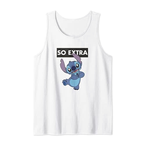 Débardeur Lilo - Stitch - blanc homme/femme