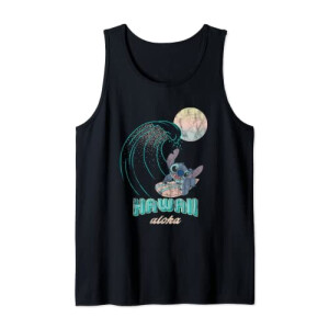Débardeur Lilo - Stitch - noir homme/femme