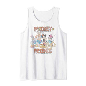 Débardeur Mickey blanc homme/femme