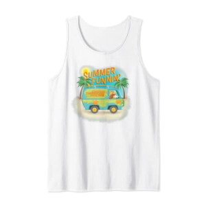 Débardeur Mystery Machine - Scooby-Doo - blanc homme/femme