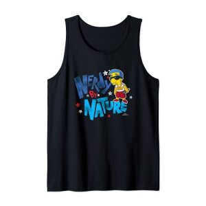 Débardeur Milhouse - Simpsons - noir homme/femme