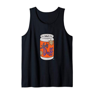Débardeur Bière Duff - Simpsons - noir homme/femme