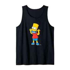 Débardeur Bart Simpson - Simpsons - noir homme/femme