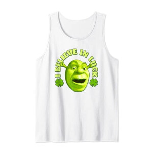 Débardeur Shrek blanc homme/femme