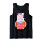 Débardeur Peppa Pig noir homme - miniature
