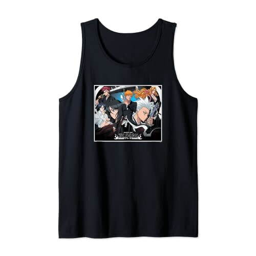 Débardeur Bleach noir homme/femme