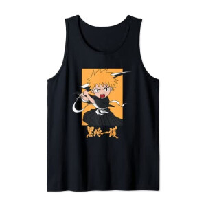 Débardeur Ichigo - Bleach - noir homme/femme