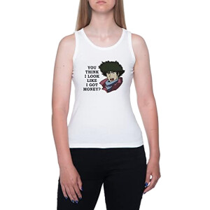 Débardeur Cowboy Bebop blanc femme