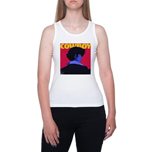 Débardeur Cowboy Bebop blanc femme