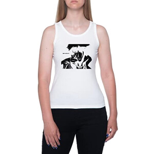 Débardeur Spike Spiegel - Cowboy Bebop - blanc femme