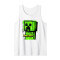 Débardeur Creeper - Minecraft - blanc homme/femme - miniature