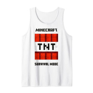 Débardeur TNT - Minecraft - blanc homme/femme