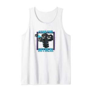 Débardeur Minecraft bleu homme/femme