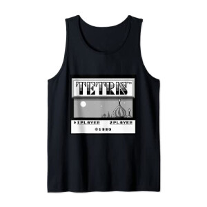 Débardeur Tetris noir homme/femme