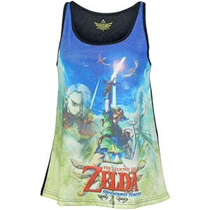 Débardeur Zelda multicolore homme/femme