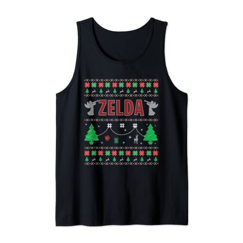 Débardeur Zelda noir homme/femme