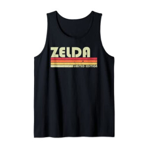 Débardeur Zelda noir homme/femme
