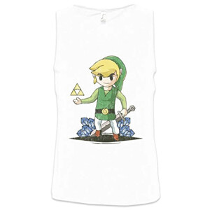 Débardeur Link, Zelda blanc homme