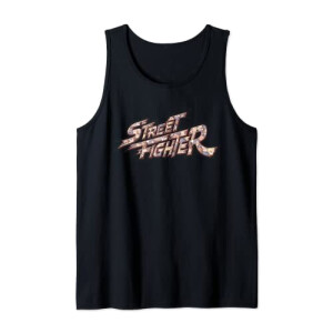 Débardeur Street Fighter noir homme/femme