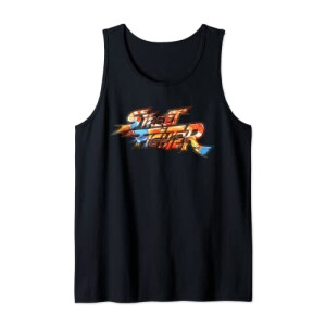 Débardeur Street Fighter noir homme/femme