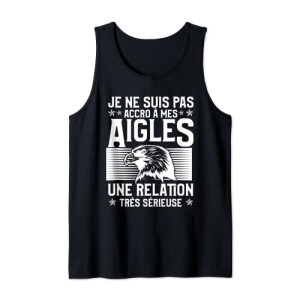 Débardeur Aigle noir homme/femme