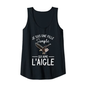 Débardeur Aigle noir femme