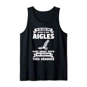 Débardeur Aigle noir homme/femme