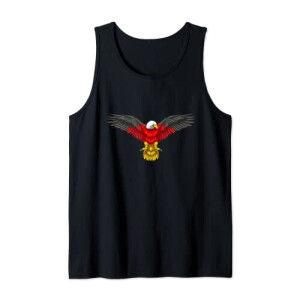 Débardeur Aigle noir homme/femme