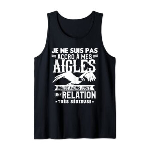 Débardeur Aigle noir homme/femme