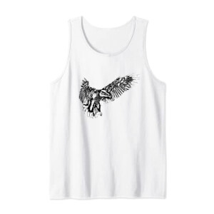 Débardeur Aigle blanc homme/femme