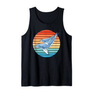 Débardeur Baleine noir homme/femme