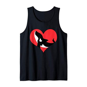 Débardeur Baleine noir homme/femme